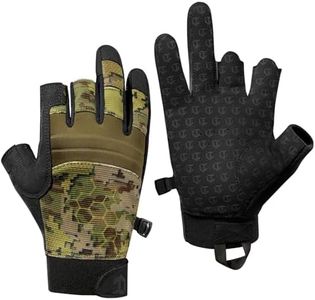 VisionTac Utility Tactical Half Finger Gloves Lightweight Impact Resistant Airsoft Paintball Gloves for Shooting Hiking