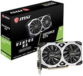 MSI GeForce 6 GB GTX 1660 pci_e Ventus XS 6G OC GDDR5 Gaming Graphic Card