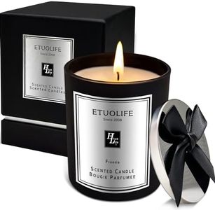 Candela Profumata in Vasetto,Candele Regalo per Donne Uomini,Candele Profumate di Lusso per la Decor,Cera di Soia Naturale,Fino A 68 Ore,Perfetto per il Rilassante Candela di Natale di San Valentino