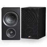 PSB Speakers - Alpha P3 Passive Compact Bookshelf Speakers, Black Ash (Pair)