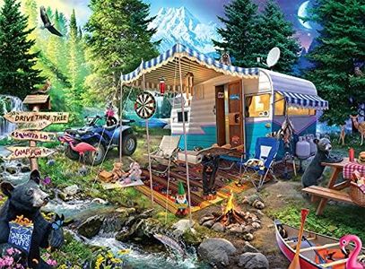 Buffalo Games - Mountain Retreat - 1000 Piece Jigsaw Puzzle