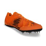 Nivia Men Zion-1 Running Spikes Shoes for Track & Field, Running Shoes, Athlete Shoes, Running Spikes for Men, Running Spikes for Athletics, Track and Field Shoes for Men (Orange) UK-06