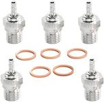 WLYEJEA 5PCS RC Spark Glow Plug #3#4 N3 N4 Spark Nitro Engine Parts 70117 Replace OS for 1/10 1/8 RC Buggy Monster Truck Traxxas Redcat Kyosho HPI HSP