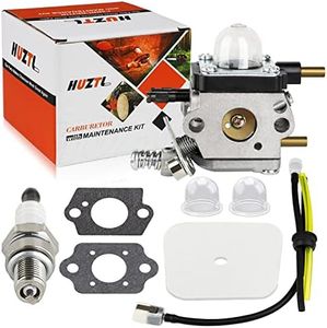 Huztl Carburetor for Mantis Tiller 7222M 7222 7222E 7225 7230 7234 7240 7920 7924 C1U-K54A Carb for Echo TC-210 HC-1500 Cultivator Parts