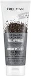 Freeman Exotic Blends Hawaiian Black Salt Peel-Off Face Mask, Detoxifying & Cleansing Facial Mask,