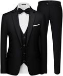 MAGE MALE Men's 3 Pieces Suit Elega