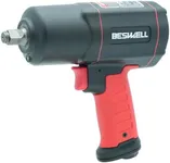 BESWELL BW-112K-1645 Ft.lbs Max Loosen Torque 1/2" Heavy Duty Twin Hammer Air Impact Wrench,Pneumatic Impact Gun,For Truck Tire,Auto garage,Tire shop