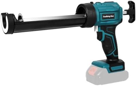 Akku-Kartuschenpistole für Makita 18V Batterie,Akku Kartuschenpresse mit LED-Licht und 4 Geschwindigkeiten, Elektrische Kartuschenpresse für 300 ml-Kartuschen,für Abdichten, Spachteln (ohne Akku)