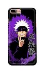 TweakyMod Designer Printed Hard Case | Satoru Gojo Back Cover Compatible with iPhone 7 Plus, iPhone 8 Plus