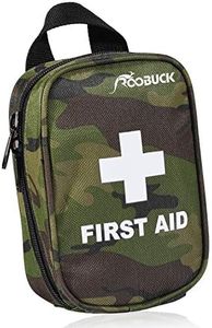 First Aid Kit for Hiking, Backpacking, Camping, Travel, Car & Cycling. with Waterproof Laminate Bags You Protect Your Supplies! Be Prepared for All Outdoor Adventures or at Home & Work (camouflage)