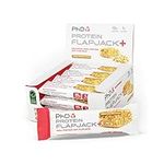 PhD Nutrition | Protein Flapjack+ | High Protein, Low Sugar | Rolled Oats Protein Snack | Complex Carbohydrates and Vitamin E | 19g Protein, 270 Calories | Peanut Butter, 12 Bars