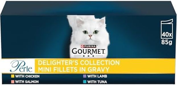 GOURMET Perle Delighters Collection in Gravy Wet Cat Food 40x85g
