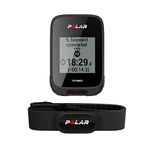 POLAR Unisex M460 Gps Bike Computer with Heart Rate, Black, One Size