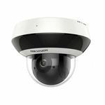 2-inch 4 MP 4X Zoom IR Mini PT Dome Network Camera DS-2DE2A404IW-DE3 with Pan Tilt 4X Optical Zoom, IR 20m, SD Card Slot, IP66 IK10, Plug and Play NVR Hikvision