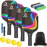 Oxyoga Pickleball-Paddle-Set, 4 Pre