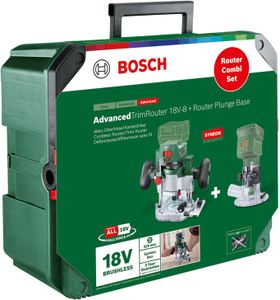 Bosch 2-in-1 Cordless Router 18V – Compact Handheld Power Tool