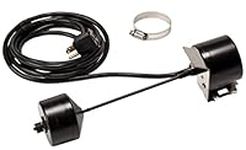 Little Giant RVMS-10 115-Volt Piggyback Vertical Mechanical Float Switch for Pump up to 1/2 HP with 10-ft. Cord, Black, 599261