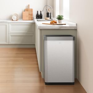 EKO Mirage X 80L Motion Sensor Bin – Touchless Stainless Steel, Soft-Close Lid