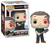 Funko 43501 Pop Movies: Dark Fate - Battle T-800, Shop Exclusive, Multicolor