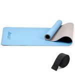 Boldfit Yoga Mats For Women Yoga Mat For Men Exercise Mat For Home Gym Mat Anti Slip Yoga Mats 6mm Workout Yoga Mat Gym Mats - Beetle Grey, Ethylene Vinyl Acetate
