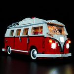 Kyglaring Led Lighting Kit for Creator Volkswagen T1 Camper Van - Light Set Compatible with Lego 10220 Building Blocks Model- (Not Include The Lego Set) (Classic Version)