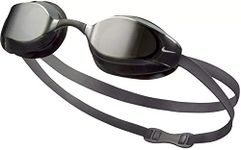 Nike Vapor Mirrored Goggle, Silver/Black, Adult-One Size