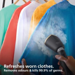 Philips 5000 Handheld Garment Steamer – Charcoal Gray