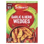 Schwartz Garlic and Herb Wedges, 38g