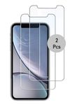 Midos Tempered Glass For iPhone Xr Screen Protector Guard[2-Pack] Compatible With Apple iPhone Xr with Easy Installation Kit