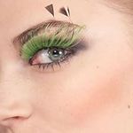 Rubies Green Eyelashes and Adhesive