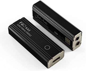 FiiO JadeAudio KA3 Headphone Amps Tiny Amplifier USB DAC High Resolution Supports 32bit/768kHz and DSD512 Headphone Outputs 3.5mm/4.4mm for Smartphones/Laptop/PC/Players