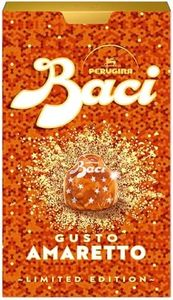 BACI PERUGINA Amaretto Cioccolatini Fondenti ripieni al Gianduia, Scatola 150g