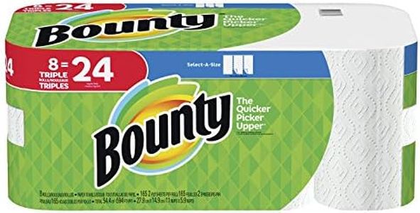 Bounty Paper Towels, Select-A-Size, 8 Triple Rolls