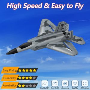 HAWK'S WORK F-22 RC Airplane – Remote Control Jet Model