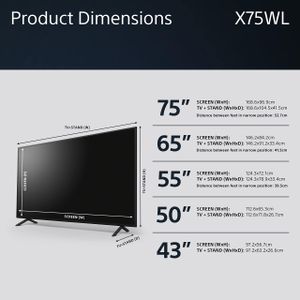 Sony BRAVIA 50" 4K Smart TV – Ultra HD LED Display