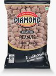 Diamond Sing - Israeli Jumbo Roasted Peanuts (with Husk), 180 Gms | Salted Jumbo Mungfali | High Protein | Gluten Free | Vacuum Packed Singdana (Pack of 4)