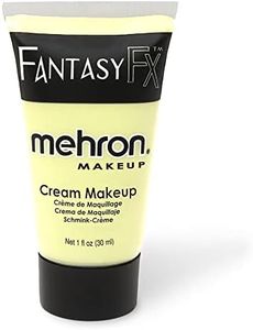 Mehron Makeup Fantasy FX Cream Makeup | Water Based Halloween Makeup | Glow In the Dark Face Paint & Body Paint For Adults 1 fl oz (30ml) (GLOW IN THE DARK)