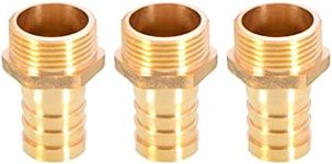 TopHomer 3PCS Solid Brass Hose Tail