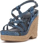 Vince Camuto Women's Delyna Wedge Sandal, Light Elemental, 9.5