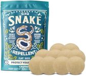 Snake Repellent for Yard,Snake Away Repellent for Outdoors,Snake Repellent,Snake Away,Keep Snakes Away with Natural Repellent -(10balls)