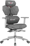 PatioMage Ergonomic Gaming Chair with Footrest Big and Tall Game Chair Reclining Gamer Chair with Adjustable Lumbar Support & 3D Armrests High Back Gaming Chairs for Adults Light Grey