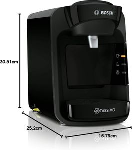 Tassimo Suny Coffee Machine – Black Single Serve Brewer