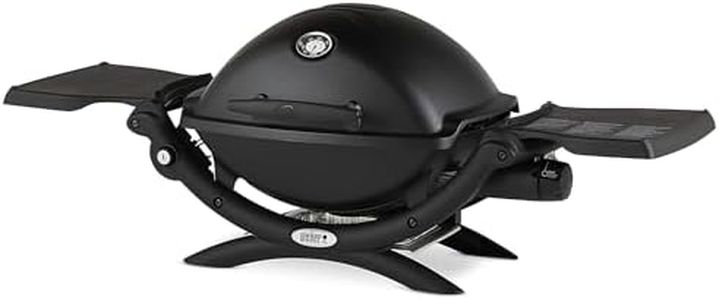 Weber Q1200 Liquid Propane Grill, Black