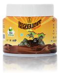 LIFELY HAZELNUT SPREAD - Zero Added Sugar, Low Calories, Low GI, No Palm oil, High Protein, Ketogenic, Carb blocker, Prebiotic Dietary Fiber rich, Super Tasty Healthiest spread with Superfood based wellness Ingredients, 345 Gram pack