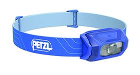 Petzl Tikkina 300 Lumen Compact Lightweight Headlamp for Hiking Climbing Camping and Everyday Use Blue - Authorized Distributor India