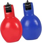 Perfeclan Portable Squeeze Whistle, Outdoor Sports Loud Sound Gift Equipment PVC for Hiking