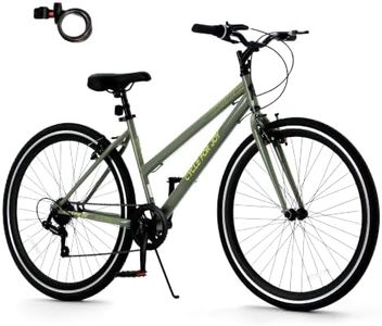 LUXECYCLES Hybrid Bike, 7-Speed 700C Men's Bike