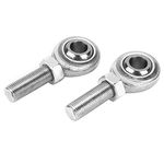 Rod End Heim Joint,2pcs CMR‑8 Rod End Heim Joint 1/2in 1/2in‑20 RH Male Thread Universal for Car Motorcycle ATV Ship