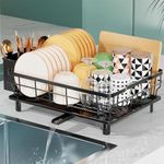 LIONONLY Dish Drainer Rack with Dri