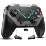 Diswoe Controller For Switch/Switch Oled/Switch Lite,Wireless Pro Controller For Switch With Programmable Buttons/Gyro Axis/Adjustable Vibration/Turbo/Wakeup,Switch Gamepad Support Android/Ios